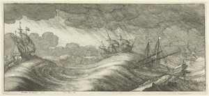 kadırga by Wenceslaus Hollar