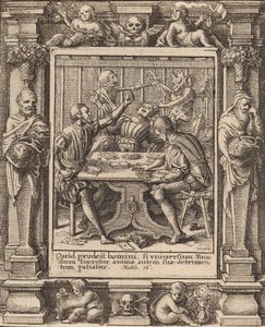Oyuncular, 1651. by Wenceslaus Hollar