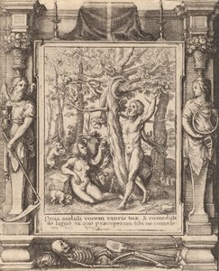 Cennet Bahçesi, 1651. by Wenceslaus Hollar