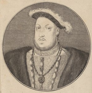 Henry VIII İngiltere Kralı vb. by Wenceslaus Hollar