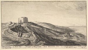 Henrietta Kalesi, yaklaşık 1670. by Wenceslaus Hollar