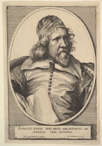 Inigo Jones, 1655. by Wenceslaus Hollar