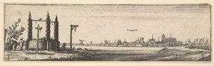 Kampen, 1642-44. by Wenceslaus Hollar
