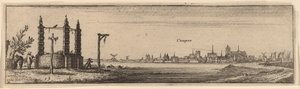 Kampen, c.1632. by Wenceslaus Hollar