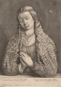 Katharine Furlegerin, 1646. by Wenceslaus Hollar