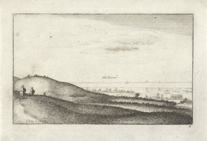 Shoreham manzaralı manzara by Wenceslaus Hollar