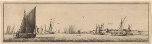 Lillo, c. 1632. by Wenceslaus Hollar