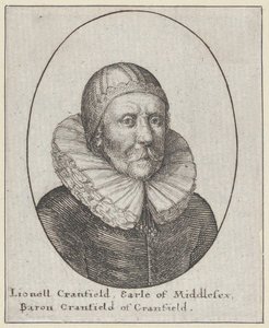 Lionell Cranfield, Middlesex Kontu, Cranfield Baron Cranfield, 1644., 1644. by Wenceslaus Hollar