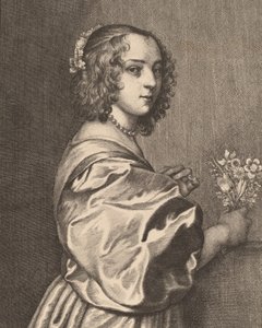 Margaret Limon, 1646. by Wenceslaus Hollar