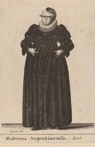 Arjantinli Matron, 1642 by Wenceslaus Hollar