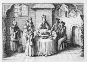 Maximilian, Kutsal Roma İmparatoru by Wenceslaus Hollar