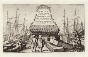 Farklı şekil ve şekillerde gemiler by Wenceslaus Hollar