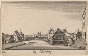 nürnberg by Wenceslaus Hollar
