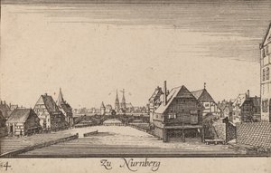 Nürnberg, 1635. by Wenceslaus Hollar