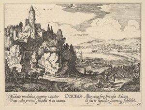 Ekim, 1628-29. by Wenceslaus Hollar