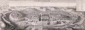 Kudüs Prospect, 1660., 1660. by Wenceslaus Hollar