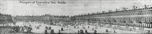 Lincolns Inn Fields Prospect, c.1650 by Wenceslaus Hollar