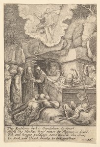 Diriliş, 1625-77. by Wenceslaus Hollar
