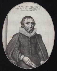 Muhterem Alexander Henderson by Wenceslaus Hollar
