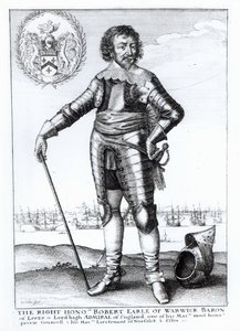 Robert Rich, 2. Warwick Kontu by Wenceslaus Hollar