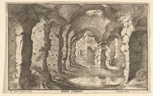 Harabe Kolezyum, yaklaşık. 1650 by Wenceslaus Hollar