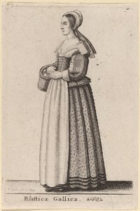 Fransız Ülkesi by Wenceslaus Hollar