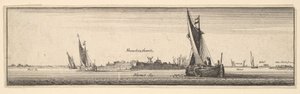 Schenkenschanz, 1642-1644. by Wenceslaus Hollar