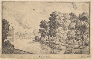 Schiff-matematik, 1625-77. by Wenceslaus Hollar