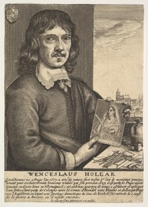 Otoportre, 17. yüzyıl. by Wenceslaus Hollar