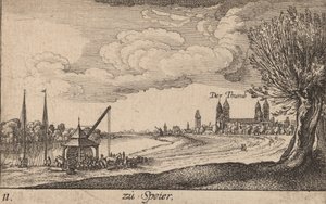 Speyer, 1635. by Wenceslaus Hollar