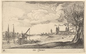 Speyer, 1635. by Wenceslaus Hollar