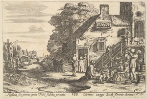 Bahar, 1629. by Wenceslaus Hollar