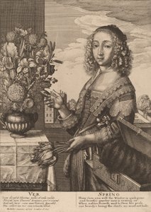 Bahar, 1641. by Wenceslaus Hollar