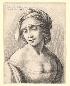 Aziz Anne, 1645. by Wenceslaus Hollar