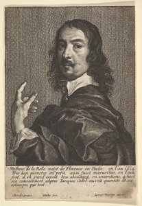 Stefano della Bella, 1649. by Wenceslaus Hollar