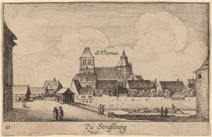 Strazburg by Wenceslaus Hollar