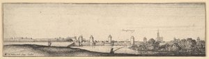 Strazburg, 1642-44. by Wenceslaus Hollar