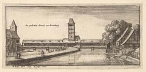 Strazburg, 1665. by Wenceslaus Hollar