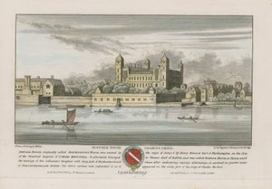 Suffolk Evi, Charing Cross, Londra by Wenceslaus Hollar