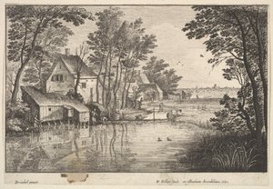 Avcı, 1650. by Wenceslaus Hollar