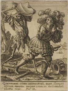 Kont ve Ölüm by Wenceslaus Hollar