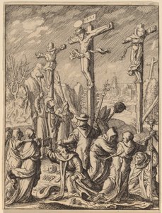 Çarmıha Gerilme by Wenceslaus Hollar
