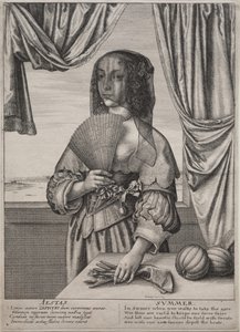 Dört mevsim by Wenceslaus Hollar