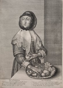 Dört Mevsim: Sonbahar by Wenceslaus Hollar