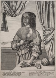 Dört Mevsim: Yaz by Wenceslaus Hollar
