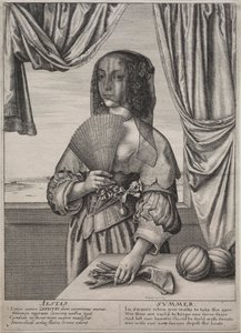 Dört Mevsim: Yaz, 1641. by Wenceslaus Hollar