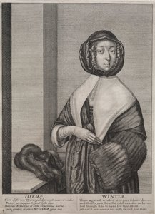 Dört Mevsim: Kış by Wenceslaus Hollar