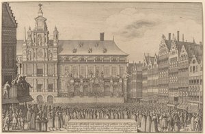 Münster Barışı by Wenceslaus Hollar