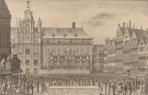 Munster Barışı, 1641. by Wenceslaus Hollar