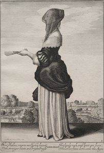Mevsimler: Yaz, 1643-1644. by Wenceslaus Hollar
